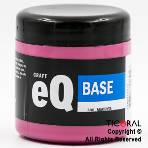 BASE ACRILICA EQ 500 MAGENTA 200 CC X 3 UNIDADES